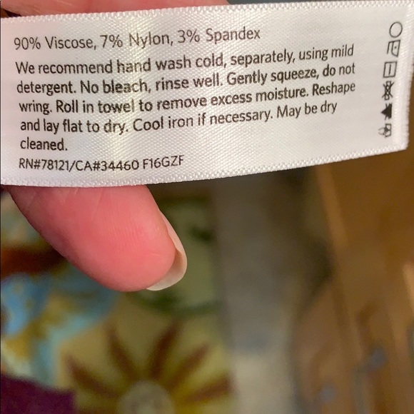 Max Studio asymmetrical wrap around floral dress - Picture 8 of 8